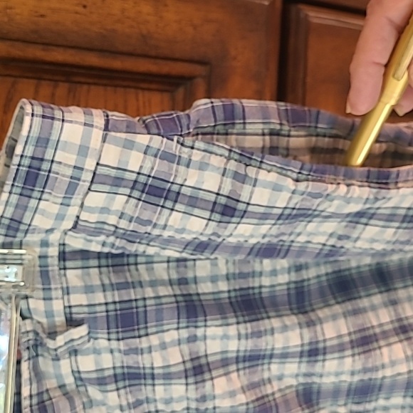Vinyard Vines Seersucker Club plaid Bermuda Shorts Size 36 - Picture 5 of 7